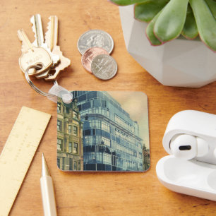 Llavero Edificio vintage del Daily Express en Fleet Street