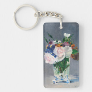 Llavero Edouard Manet - Flores en un jarrón de cristal