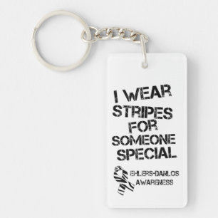 Llavero EDS Yo Uso Estribos Para Alguien Keychain Especial