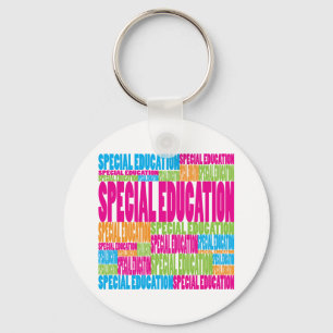 Llavero Educación especial colorida
