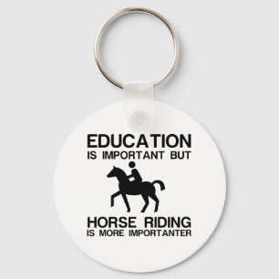 LLAVERO EDUCACIÓN IMPORTANTE IMPORTANTE DE CABALLO