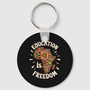 Llavero Educación Mes de la Historia Negra Libertad Afroam