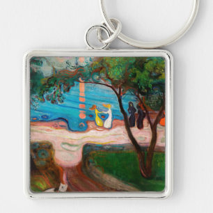 Llavero Edvard Munch - Baile en la playa