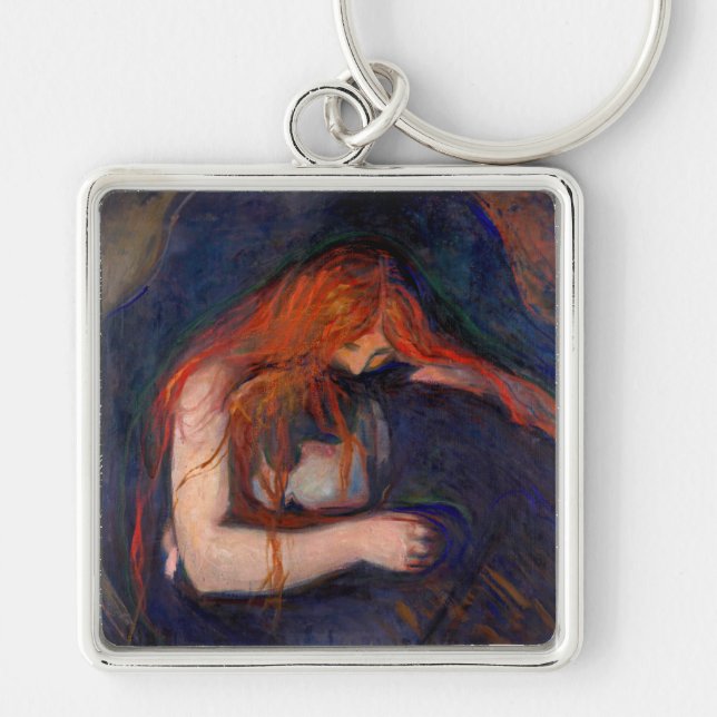 Llavero Edvard Munch - Vampiro / Amor y dolor (Frente)