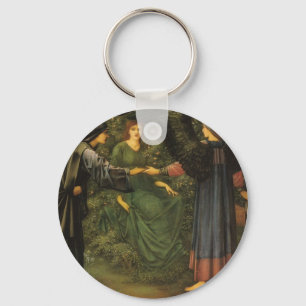 Llavero Edward Burne-Jones- Corazón del Rosa