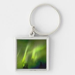 Llavero EE.UU., Alaska, Chena Hot Springs. Aurora 3