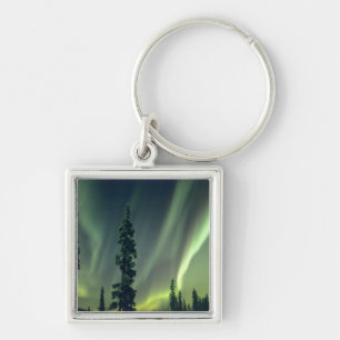 Llavero EE. UU., área de Fairbanks, Alaska central, Aurora