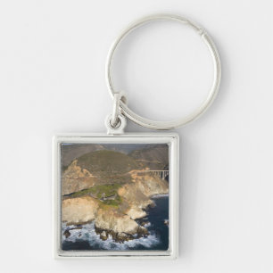 Llavero EE. UU. California. Big Sur. Puente de Bixby