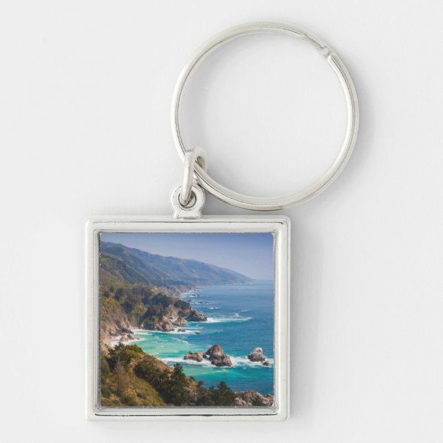 Llavero EE.UU., California. Costa de California, Big Sur (Frente)