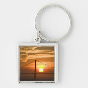 Llavero  EE.UU. California. San Francisco. Ajuste del sol