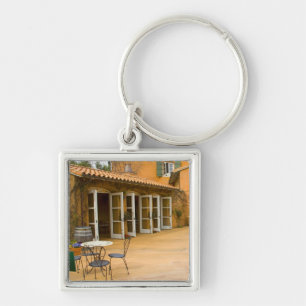 Llavero EE. UU., California, Valle de Sonoma, Patio en Via