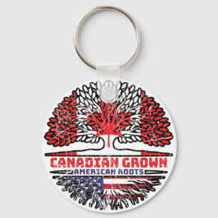 Llavero EE.UU. EE.UU. EE.UU. Canadá Árbol Canadá Canadá