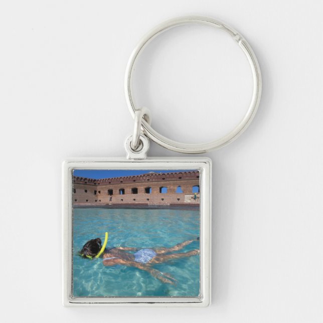Llavero EE. UU., FL, Florida Keys, Fort Jefferson, 1846, (Frente)