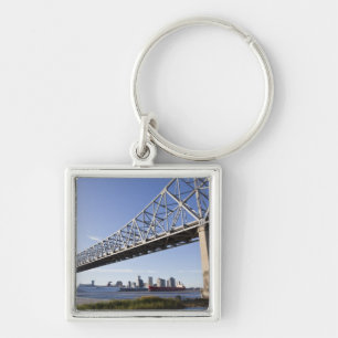 Llavero EE. UU., Luisiana, Nueva Orleans. Horizonte desde