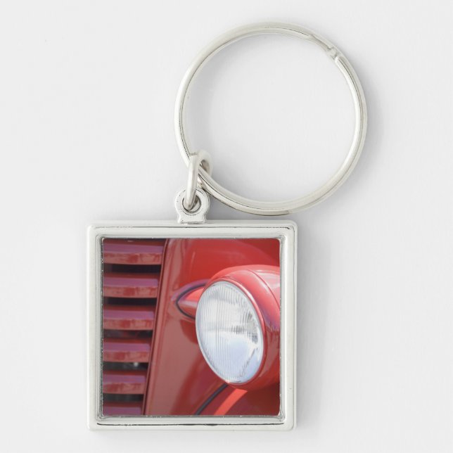 Llavero EE.UU., Maine, Cabeza de búho. Faro y parcial (Frente)