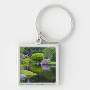 Llavero EE. UU., Maine, Northeast Harbor. Vista de Asticou
