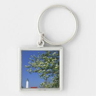 Llavero EE. UU., Michigan, East Tawas. Faro de Tawas con