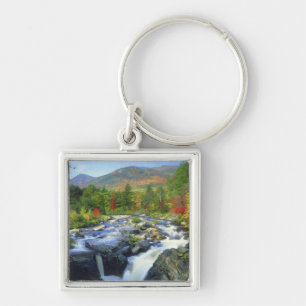Llavero EE.UU., Nueva York. Una cascada en el Adirondack