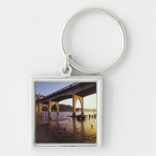Llavero EE. UU., Oregón, Florence. Puente Siuslaw y