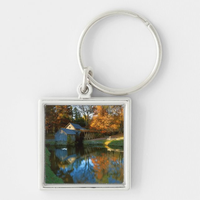 Llavero EE.UU., Virginia, Blue Ridge Parkway, Mabry Mill (Frente)