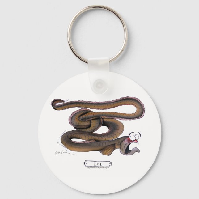 Llavero Eel, tony fernandes (Anverso)