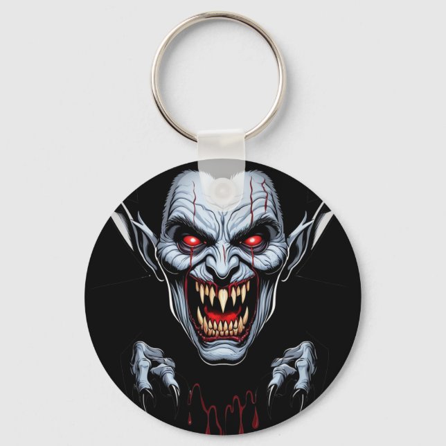 Llavero Eerie Vampire Face Keychain (Anverso)