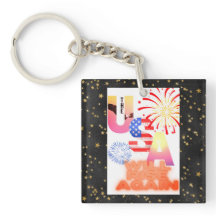 "EEUU se alzará de nuevo" KeyChain