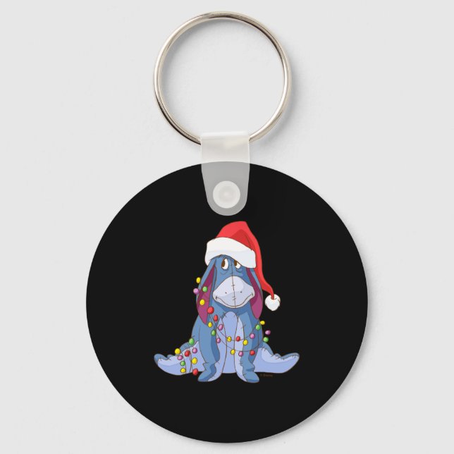 Llavero Eeyore Santa Claus  (Anverso)