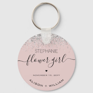 Llavero Efecto de confirmación de la Purpurina femenina d