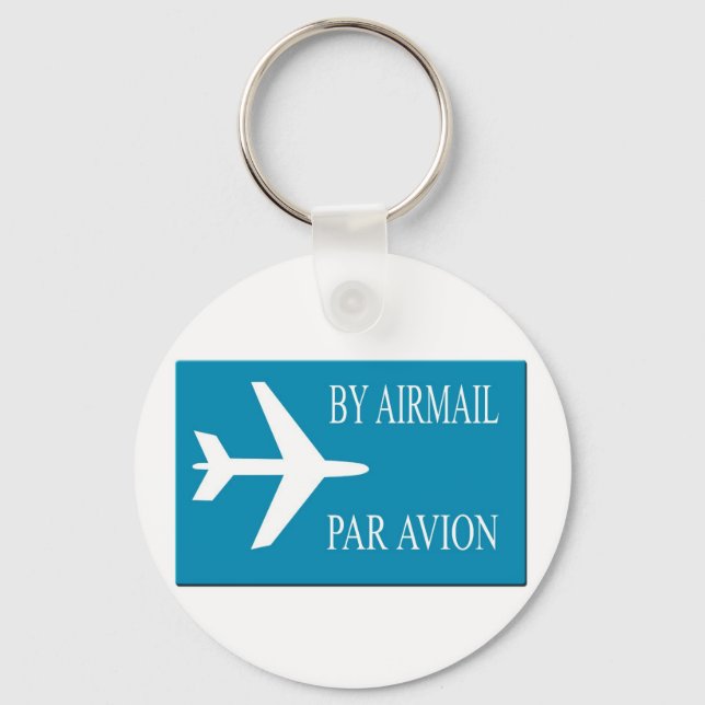 Llavero Efecto pegatina de Airmail (Anverso)