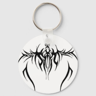 Llavero efecto tatuaje tribal