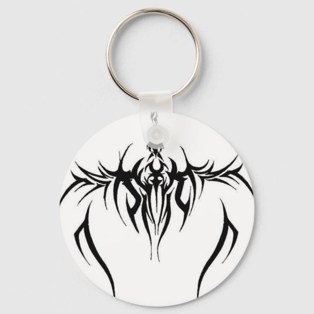 Llavero efecto tatuaje tribal (Anverso)