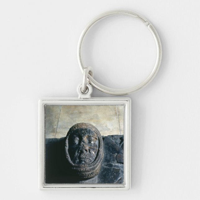 Llavero Efigie del conde del mariscal de Guillermo del (Frente)