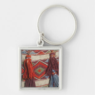 Llavero Egipto, Giza. Una manta de camello en las Pirámide