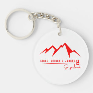 Llavero Eiger, Mönch y Jungfrau Trilogy. Alpes suizos