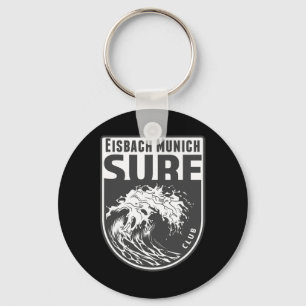 Llavero Eisch, recuerdo de surf de Múnich olas de surf vac