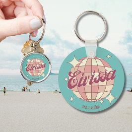 Llavero Eivissa Ibiza España recuerdo de viajes de vacacio