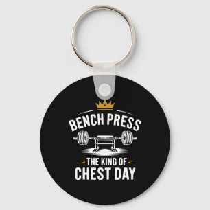 Llavero Ejercicio De Prensa De Bench Bodybuilding Fitness 