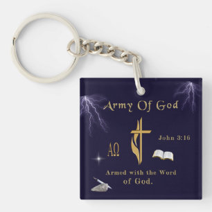 Llavero Ejército de Dios