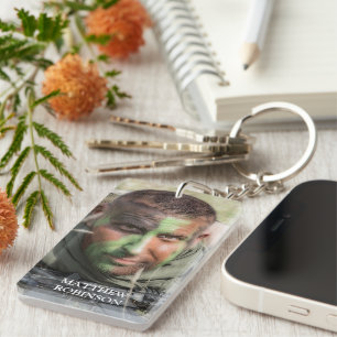 Llavero Ejército de Fotos Personalizadas en la Ceremonia d