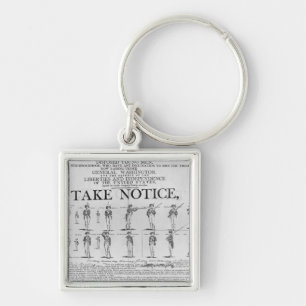 Llavero Ejército del EE. UU. que recluta mostrando