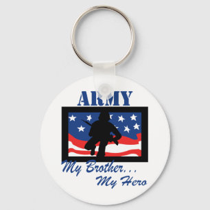 Llavero Ejército Mi Hermano Mi Héroe