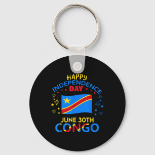 Llavero El 65º Día de la Independencia del Congo Orgullo c