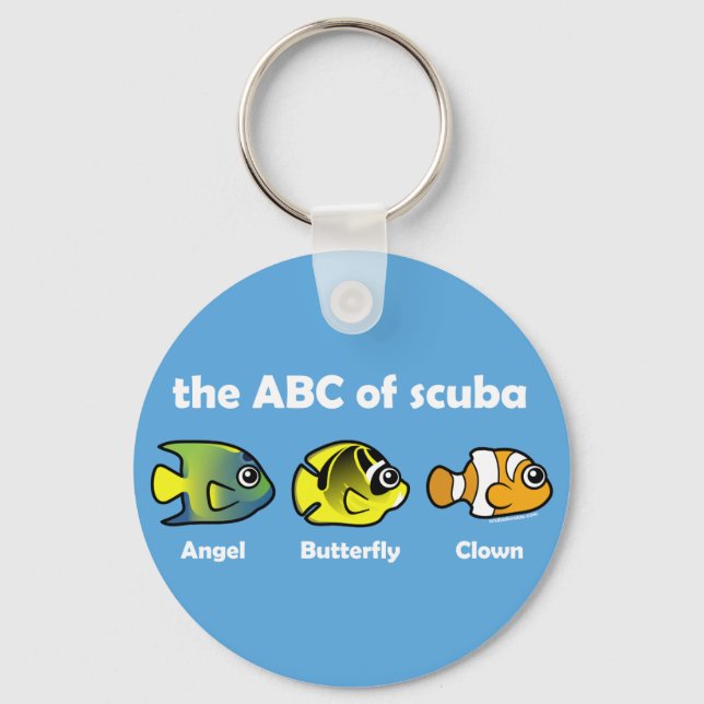 Llavero El ABC de Scuba (Anverso)