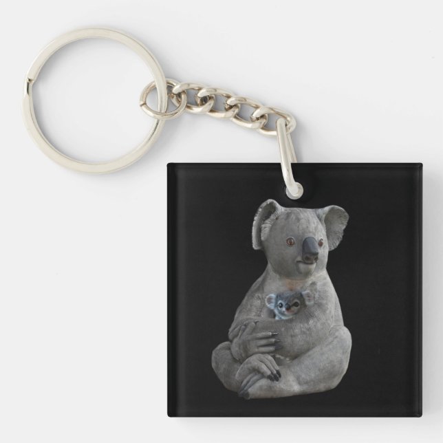 Llavero El abrazo de una madre (Frente)