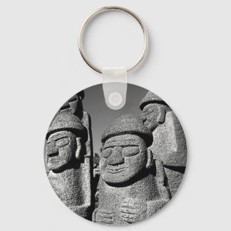 Llavero El abuelo de Jeju Stone se fija en Harubang BW