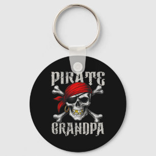 Llavero El Abuelo Pirata Jolly Roger Bandera Y Crossbon De