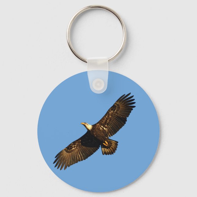 Llavero El águila calva se eleva 2 (Anverso)