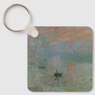 Llavero El amanecer de la impresión de Claude Monet (levan