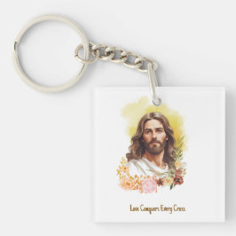 Llavero El amor conquista cada cruz - Jesús